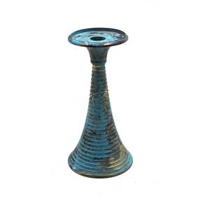 Newest Decorative Aluminum Candle Pillar Holder Brass Color Modern Style Candle Stand For Wedding Decoration - Product Image 3