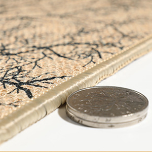 Ensemble de tapis de cuisine personnalisés, dessus en lin, fond en caoutchouc, absorbant l'eau, lavable, tapis décoratifs personnalisés, style moderne, nouveauté - Product Image 6