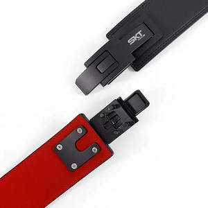 Cinturón de Soporte Ajustable, Transpirable y Antideslizante de Cuero Resistente Personalizado para Levantamiento de Pesas y Entrenamiento de Fuerza en el Gimnasio - Product Image 5