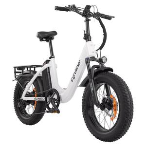 NEW Cy Rush Her 500W 48V18AH Electric <b>Bike</b> 20" <b>Fat</b> <b>Tire</b> Rumble Step Customizable OEM - Product Image 3