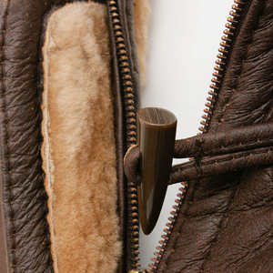 Best Selling <b>Women's</b> Winter Autumn Stand Windproof Waterproof Leather <b>Jacket</b> Tanned Latest Style Breathable Eco-Friendly - Product Image 6