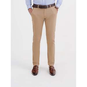 Pantalones Chinos PALLAS MC2084 de Cintura Media, Casuales, de Sarga de Algodón, Diseño Liso - Product Image 2