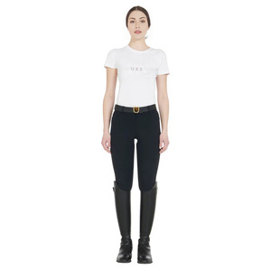 Culottes d'équitation d'été pour femmes, dernière génération, vêtements d'équitation tendance, séchage rapide, imperméables, en cuir, maille, nylon, élasthanne - Product Image 1