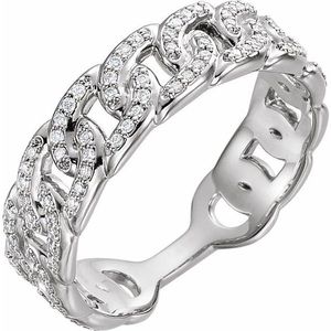 Bague ajustable empilable à maillons de chaîne, incrustation géométrique religieuse vintage, tendance, style éternité, pour cadeau - Product Image 1