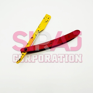 Nouveau rasoir professionnel en acier inoxydable, manche en plastique noir, haute qualité, rasage durable pour hommes, salon de barbier, maison - Product Image 2