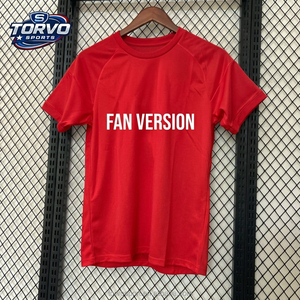 Camiseta de Fútbol Versión Aficionado de Madrid, Uniforme de Equipo Personalizado por Sublimación, Venta al Por Mayor - Product Image 1