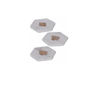Dessous de verre pour thé et café en marbre massif de qualité supérieure Tendance Design Décoration de table Ustensiles de cuisine Dessous de verre pour café au meilleur prix - Product Image 6