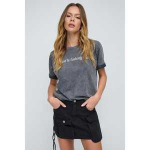 T-shirt décontracté pour femme, coupe ajustée et ample, 100% coton, motif 3D, haut pour l'été, tailles XS à 5XL - Product Image 4