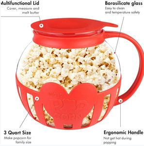 Palomitas <span class=keywords><strong>de</strong></span> Maíz para <span class=keywords><strong>Microondas</strong></span> Micro-Pop Patentadas por Ecolution, Tapa 3 en 1 que Mide los Granos y Derrete la Mantequilla, Hecha <span class=keywords><strong>sin</strong></span> BPA, Apta para Lavavajillas - Product Image 6