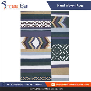 Ensembles et tapis en coton touffeté tissé à la main de la meilleure qualité Tapis de sol brodés pour exportateurs en gros - Product Image 6