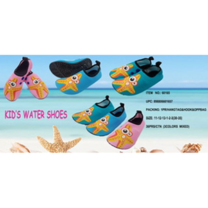 Chaussures aquatiques pour enfants filles, respirantes, légères, à bout fermé, en PVC, EVA, maille et caoutchouc, pour hiver, printemps, été, automne - Product Image 1