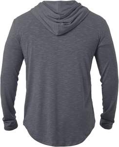 เสื้อฮู้ดผู้ชายสำหรับฤดูหนาว ให้ความอบอุ่น นุ่มสบาย ระบายอากาศได้ดี ดีไซน์ทันสมัย ทรงหลวม สวมใส่สบาย - Product Image 3