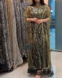 Vestido de Novia de Tul con Bordado de Lujo y Cuentas, Estilo Princesa, Cintura Imperio, Línea A, Largo hasta el Suelo, Flores, Perlas, Cristales, Incorporado - Product Image 1