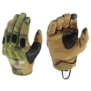 Guantes deportivos ligeros transpirables de dedo completo para ciclismo, caza y Tiro, diseño de camuflaje con características de Muerte rápida - Product Image 4