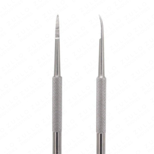 Pousse-cuticules professionnel en acier inoxydable, outil de précision pour l'élimination des peaux mortes, outil de nail art avec options de personnalisation OEM et marque privée - Product Image 4