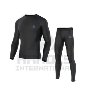 Prix bas Hommes Compression Costumes Sport Fitness Running Compression Costumes Pour Hommes | Conception personnalisée combinaison de compression - Product Image 5