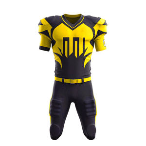Uniforme de Fútbol Americano Personalizado 2025, Conjunto de Manga Corta, Transpirable, de Secado Rápido, Impresión por Sublimación, Ropa de Equipo, Servicio OEM - Product Image 2
