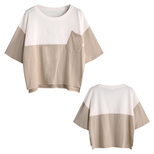 เสื้อยืดผู้หญิงไซส์ใหญ่ ผ้าฝ้ายออร์แกนิค 100% แบบครอปทรงโอเวอร์ไซส์ สไตล์สตรีทแวร์ เนื้อผ้านุ่ม ระบายอากาศดี เหมาะสำหรับใส่ลำลองในฤดูร้อน รับผลิตตามสั่งขายส่ง - Product Image 1