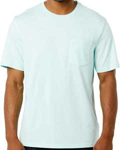 T-shirts à manches courtes en tricot épais imprimé pour hommes avec tissu peigné anti-rides et respirant pour une tenue décontractée - Product Image 1