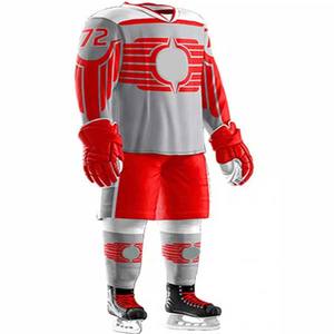 Uniforme de Hockey sobre Hielo para Hombre, de Secado Rápido, Absorbente de Sudor, 100% Poliéster, Fabricante al por Mayor - Product Image 2