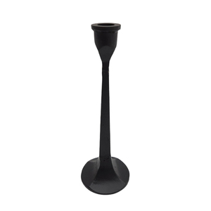 ตกแต่งบ้านขาตั้งเทียนโลหะสีดําเชิงเทียนสําหรับตารางทําด้วยมือที่กําหนดเองจํานวนมาก - Product Image 2