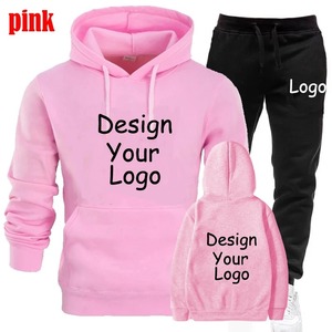 เสื้อสูทมีฮู้ดโลโก้ผู้ชายสำหรับผู้หญิงเสื้อวอร์มแบบสวมหัวทรงหลวมแฟชั่นลำลอง - Product Image 5