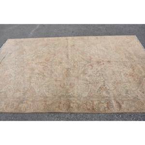 พรมขนสัตว์ตุรกีวินเทจ59x97ฟุตดีไซน์คลาสสิกงานเย็บปะทำด้วยมือสี่เหลี่ยมห้องโถงสำหรับห้องนั่งเล่นน้ำยาง - Product Image 4