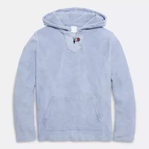 Sudadera con Capucha para Hombre, Elegante, 100% Algodón, Ecológica, de Invierno, Manga Larga, con Estampado en Relieve, Cálida, Informal, a la Moda - Product Image 5