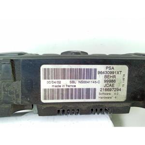 SISTEMA DE CONTROL DE CLIMA PEUGEOT 307 Sedán 96430991xt (01>05) - Product Image 5