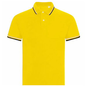Polo unisexe 100% coton polyester brodé logo uni Polo T Shirt hommes femmes grande taille personnalisé polos vierges - Product Image 5