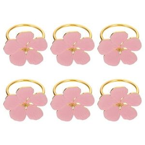 Anneaux de serviette de style unique porte-serviettes pour table d'hôtel de mariage décoration en métal boucle de serviette bouton en tissu de serviette - Product Image 6