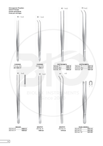 INSTRUMENTS DE CHIRURGIE GÉNÉRALES/PINCES POUR PANSEMENTS ET TISSUS/PINCE ATRAUMATIQUE POUR TISSUS ADSON - Product Image 3