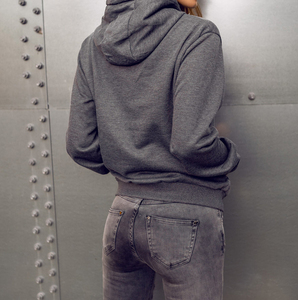 Winter Custom Hoodies for Women's Fitness Quick Dry Breathable Cotton Material Long Sleeves Women's Hoodies Wholesale Customized - Product Image 6