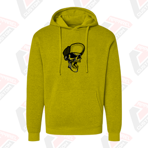 Sudadera con capucha de gran tamaño para hombre con logotipo bordado de alta calidad 360gsm bolsillo de punto ropa de calle personalizable impresión digital - Product Image 5