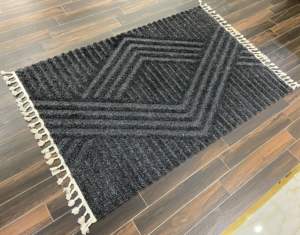 Modern Turkish Floral Jacquard Woven Polypropylene Machine Made <b>Cushioned</b> Carpet-Tapis Alfombra Tappeto for Home Use - Product Image 3