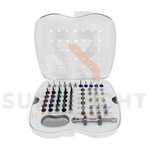 Kit Quirúrgico Profesional para Implantes Dentales Surgiright, Fuente de Alimentación Eléctrica, Instrumentos para Colocación de Implantes, Certificado CB, 3 Mandíbulas - Product Image 6