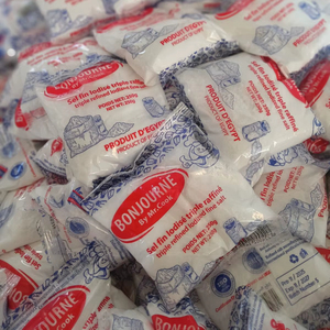 Bonjourno Fine White Table Salt 250g NaCl Bright Fine-Grain Powder Bulk Home-Use Refined <b>Bag</b> Iodine Optional - Product Image 1