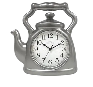 Gold Polished Metal Tabletop Desk <b>Clock</b> Metallic Decorative <b>Clock</b> Modern Style Vintage Design Table <b>Clock</b> - Product Image 2