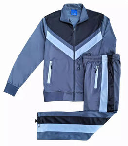 Ropa de entrenamiento y jogging transpirable de alta calidad para hombre, chándal con logotipo personalizado para hombre, conjuntos de chándal de gimnasio para hombre - Product Image 5