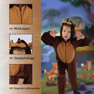 Disfraz de Oso de Peluche para Bebés y Niños Pequeños, Cálido y Acogedor, Proveedor Mayorista, Disfraz de Fiesta de Halloween - Product Image 3