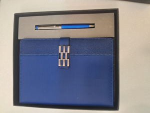 Set de Regalo Empresarial Personalizado con Cuaderno A5 de Cuero PU Negro, Bolígrafo y Caja Hecha a Mano con Logotipo Personalizado para Regalos de Graduación y Año Nuevo - Product Image 6