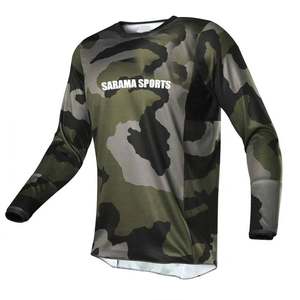 Maillot de course personnalisé pour l'équipe de Motocross 100% polyester coupe-vent grande taille tout neuf avec service OEM fabriqué au Pakistan - Product Image 1