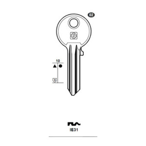 Chiavi Silca Profilo Art. Ie31 Asc Gr.2 - Product Image 1