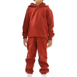 Producto superior Color de alta calidad niños chándal venta al por mayor niños personalizados chándales niños 2 piezas chándal - Product Image 1