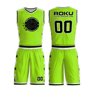 Uniforme de Baloncesto Personalizado OEM Unisex de Secado Rápido, Transpirable, Antibacterial, 100% Poliéster, Ropa Deportiva con Logotipo Personalizado para Hombre - Product Image 3