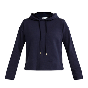 เสื้อฮู้ดผู้หญิงแบบสวมหัวสไตล์สตรีทโอเวอร์ไซส์ทรงหลวม100% ผ้าคอตตอนผ้าฟลีซเสื้อมีฮู้ดไซส์ใหญ่พิเศษ - Product Image 2