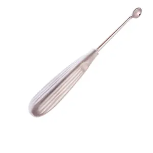 Instrumentos quirúrgicos Instrumento ortopédico Cureta ósea Longitud quirúrgica Curetas óseas de 6,5 "para uso ortopédico - Product Image 3