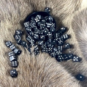 Dados de Cuerno de Búfalo Natural, Ecológicos y con Patrones de Grano Únicos para Juegos de Mesa de Rol, Alta Calidad - Product Image 3