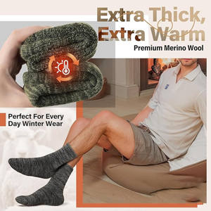 Calcetines de Invierno para Hombre de Alta Calidad 2026, Diseño de Dibujos Animados, Cómodos, Ecológicos, Transpirables, de Secado Rápido, para Uso Deportivo - Product Image 3