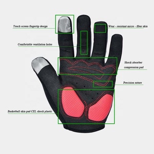 Tour Road Bike Riding Full Finger Hombres Mujeres Guantes de ciclismo Deportes al por mayor Fitness Transpirable Ventilado Guantes de ciclismo personalizados - Product Image 5